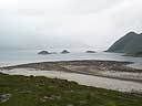 The site of the boat crossing in Barrisdale Bay