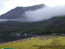 The mid camp and Beinn Sgritheall