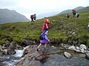 River crossing on the D and Novice courses