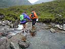 River crossing on the D and Novice courses