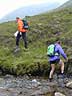 River crossing on the D and Novice courses