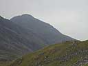 Looking up at Sgurr na Sgine - the next checkpoint