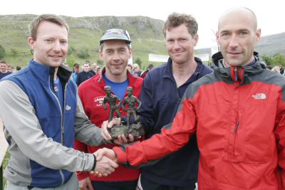 Elite course winners Alec Keith and Kenny Riddle