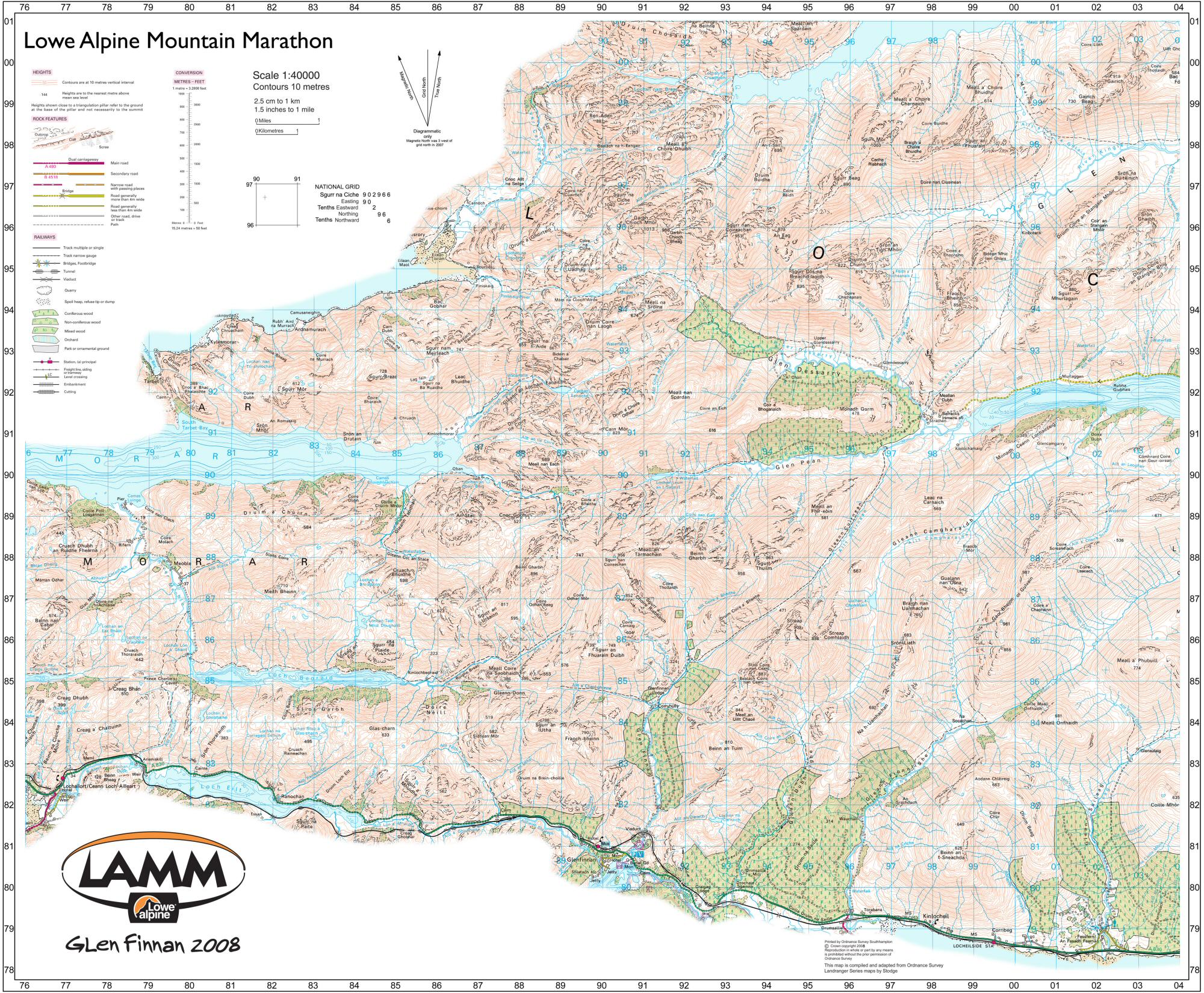 LAMM 2008 Map