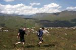 Runnable terrain above Loch Arkaig