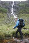 The first control on the D and Novice courses was at the at the foot of Britain’s highest waterfall