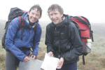 A Dutch team by a misty lochan (see gallery 2004 Sunday for a photo of them in similar conditions)