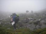 Ascending Conival in the mist between CP2 & CP3 (C course)