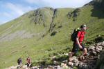 Onwards and upwards to the col between Beinn Dorain and Beinn an Dothaidh