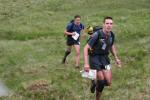 John Earl and Jon Davies, the C course winners, on the fifth leg – the two teams in front of them had just missed the previous control, no. 155