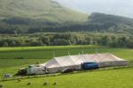 The event centre marquee before it got busy