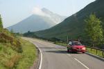 View of Beinn Dorain on the coach to C/D/Novice start