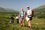 On the start line at the C/D/Novice start at Bridge of Orchy