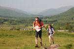 Racing off from the C/D/Novice start at Bridge of Orchy