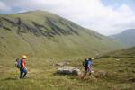 A D pair heading for their first control on Beinn Dorain