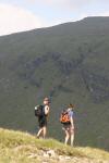 An A pair on fourth leg descending to cross the Allt Coire a' Ghabhalaich