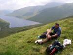 Foot repairs above Loch Lyon