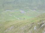 Day 1 Team ascending to Guala Mhor, river in back is Allt Learg Mheuran