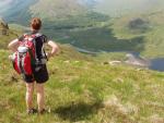 Sue enjoying the view