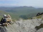 Strathan, Glen Dessary and Gulvain from the Corbett above Upper Glen Dessary