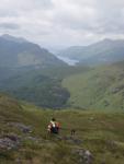 Loch Shiel (& the end) in sight