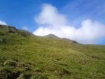 The summit Beinn Fhada from a frogs eye