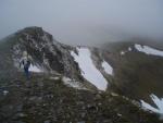 B class Day 1 - descending north from A Chralaig