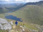 The long ascent to Bheinn Fhada, A course day 2