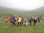 The leaders set off in the chase