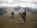 on Am Faochagach looking towards Beinn Dearg