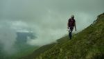 Traversing round Beinn Eunaich on Sunday