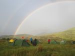 Gold at the end of the rainbow at midcamp before 6am