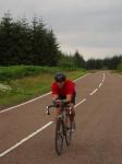 Jonathan Edwards on the 60 mile cycle to Glen Feshie