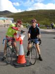Chris Lumb & Rob Blyth at Cairngorm Car Park before final descent to Glenmore
