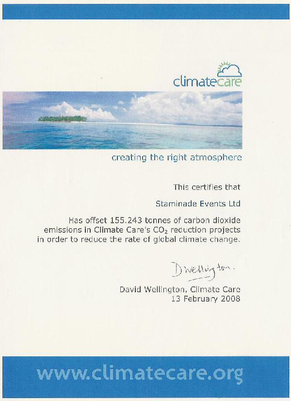 ClimateCare Cert
